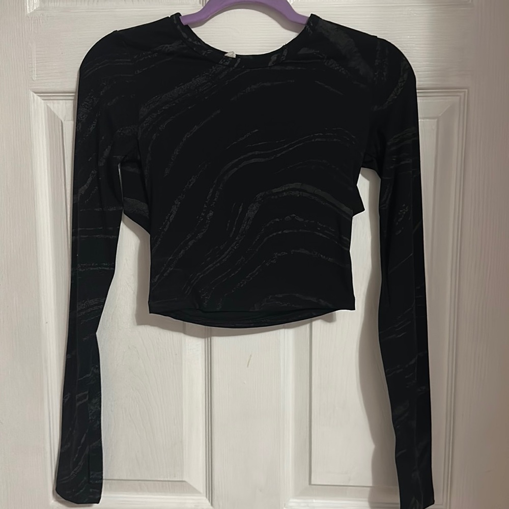 Crop top long sleeve